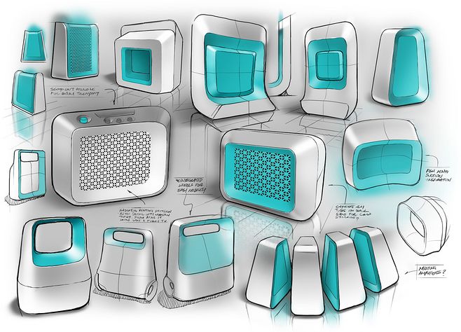 工業(yè)設(shè)計(jì)中的手繪草圖 產(chǎn)品設(shè)計(jì)的視覺基石